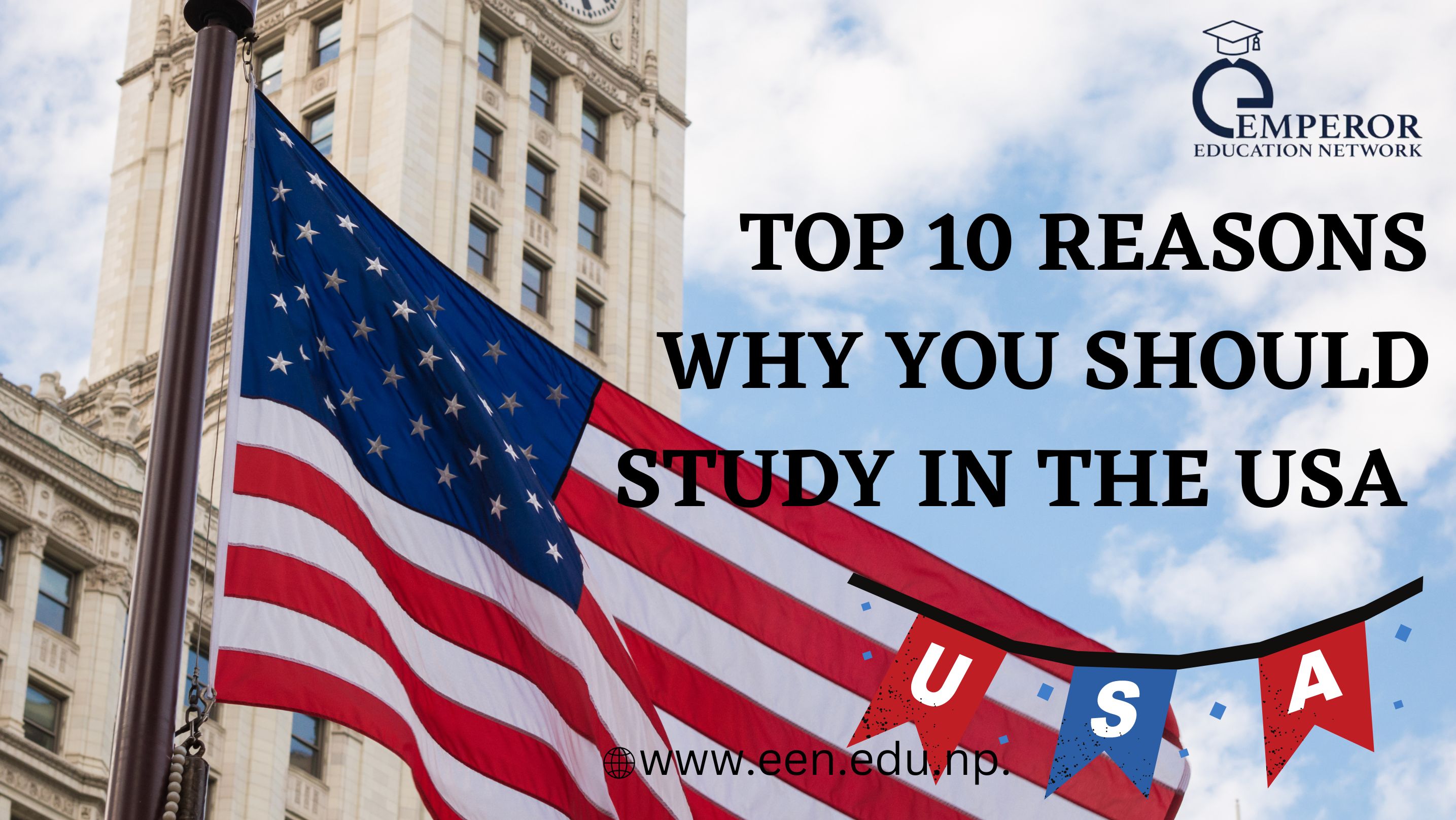 Top 10 Reasons Why You Should Study in the USA